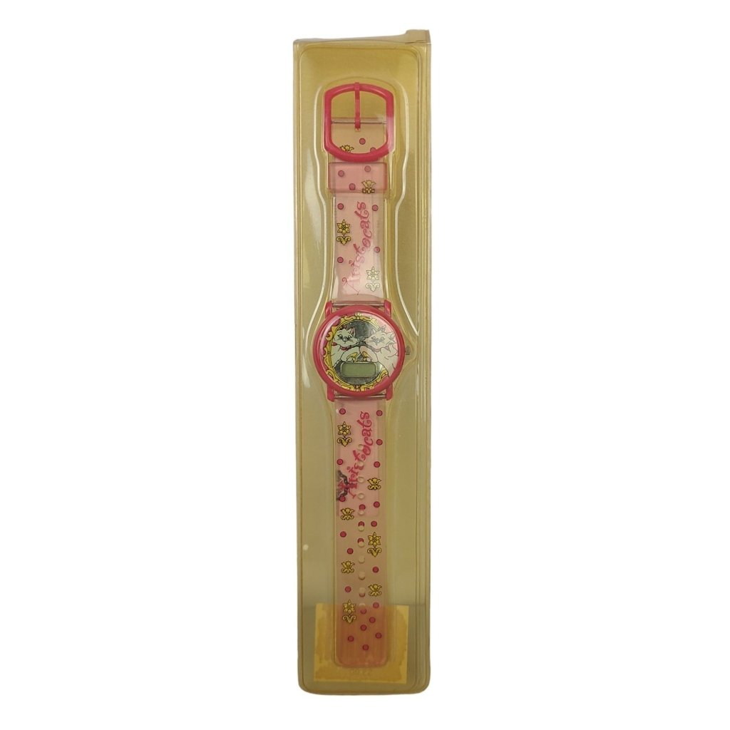 Disney The Aristocats Plastic Children's Wristwatch New Digital Time Vintage